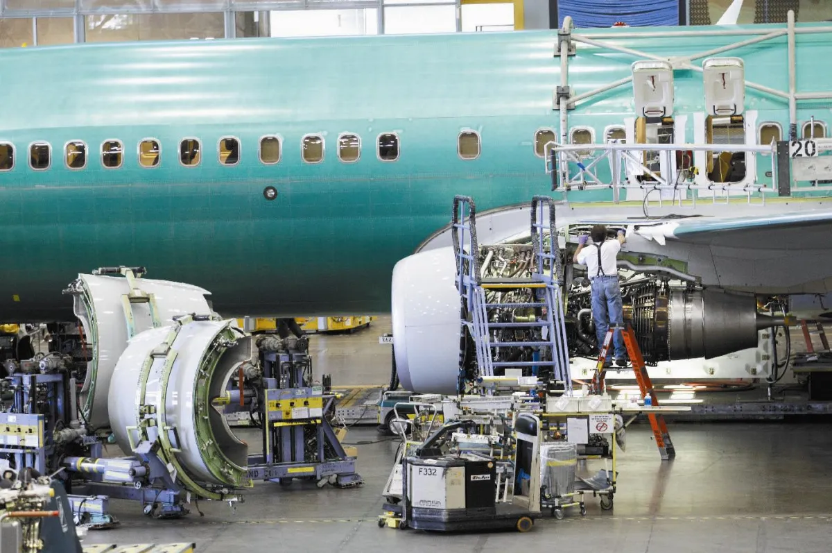 波音737 產量起飛