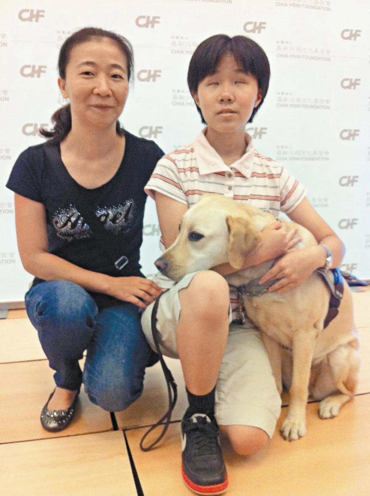 全盲生獲獎學金 立志當義工