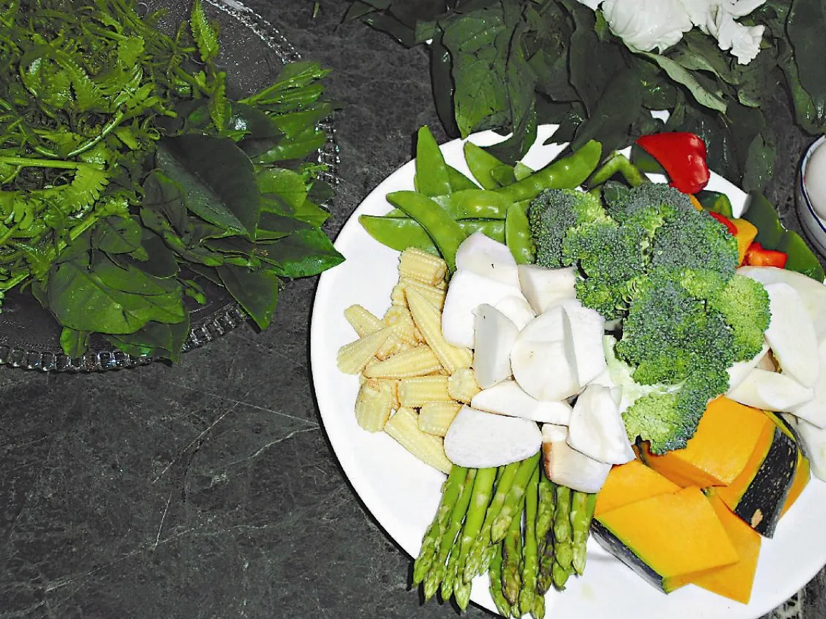 野菜火鍋 最原生的香甜