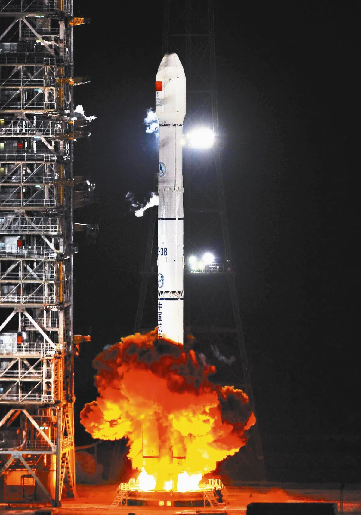 陸發射中星十號通信衛星