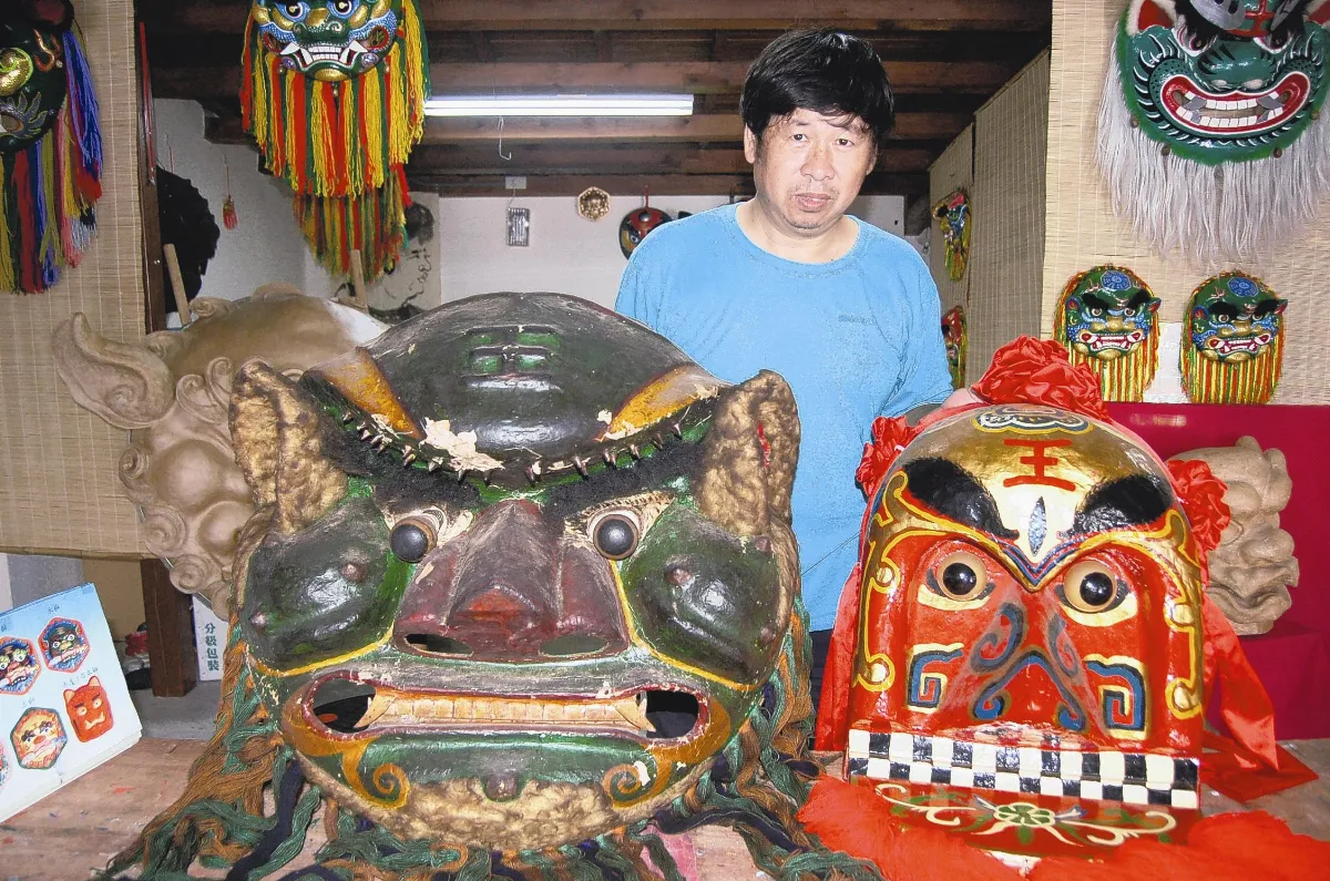 後繼無人 特色獅頭技藝恐失傳