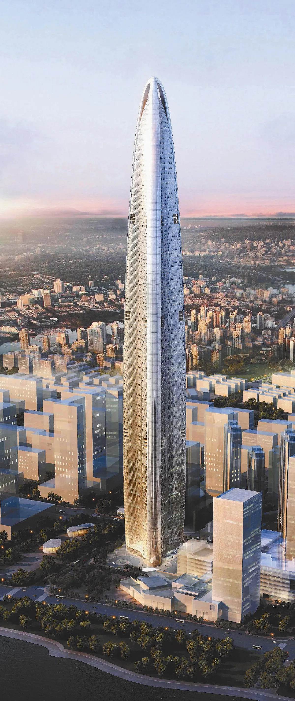 606公尺 武漢將建全球第3高樓