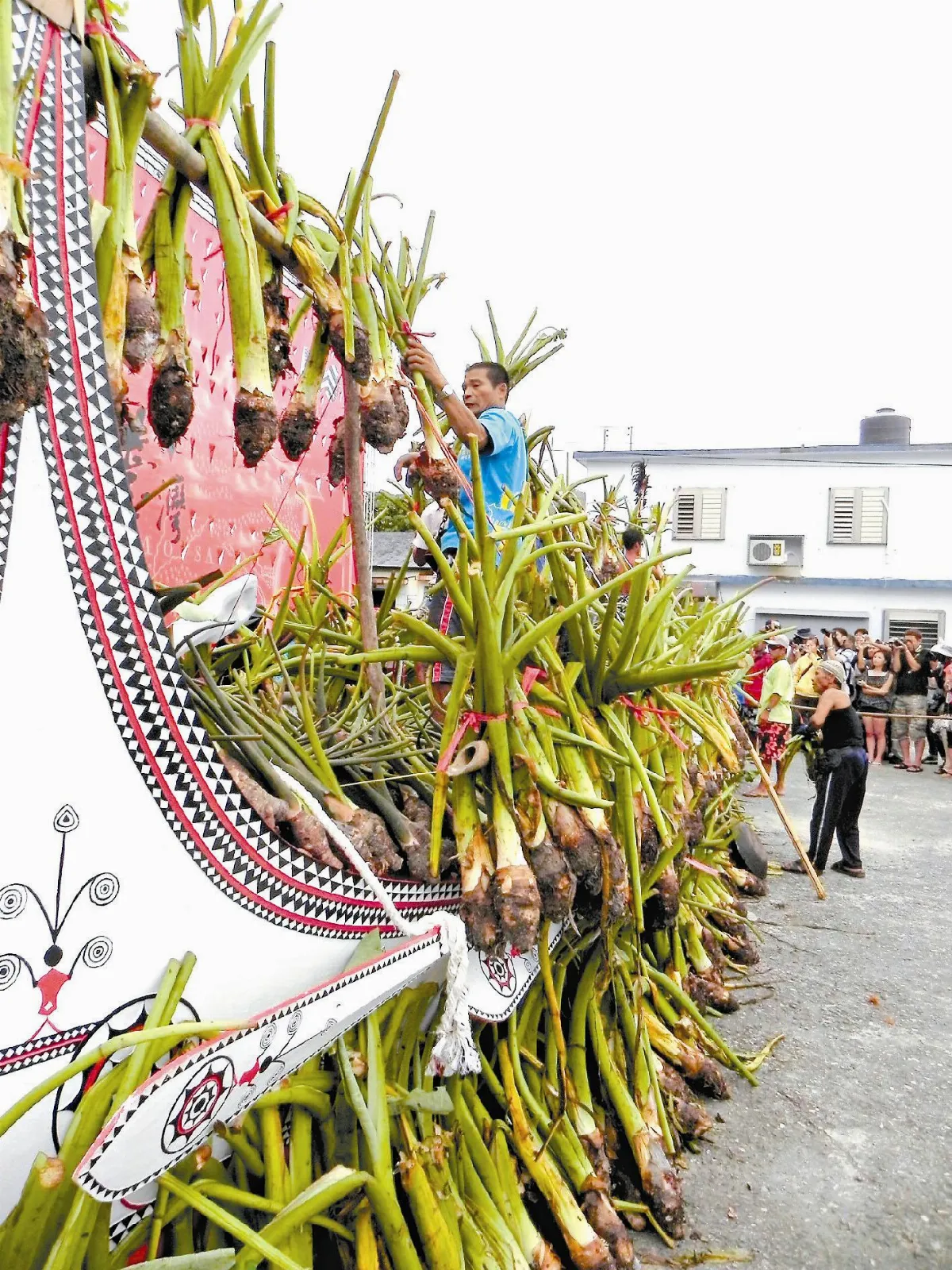 蘭嶼大船 芋頭祈平安