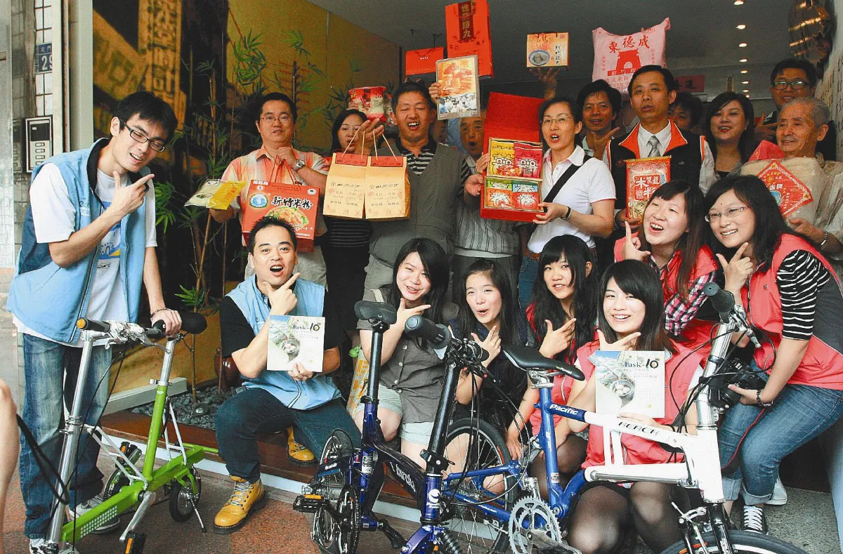 百天單車行 交大師生完成貢丸路