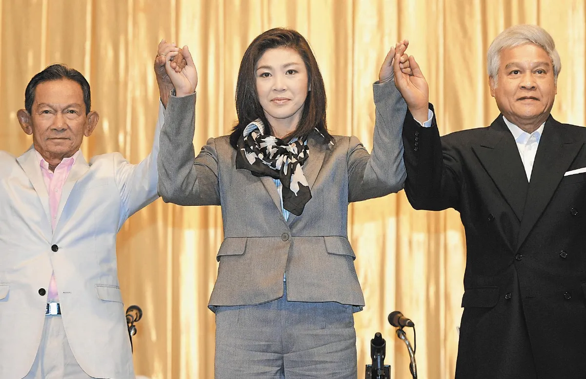 盈拉 宣布籌組5黨聯合政府