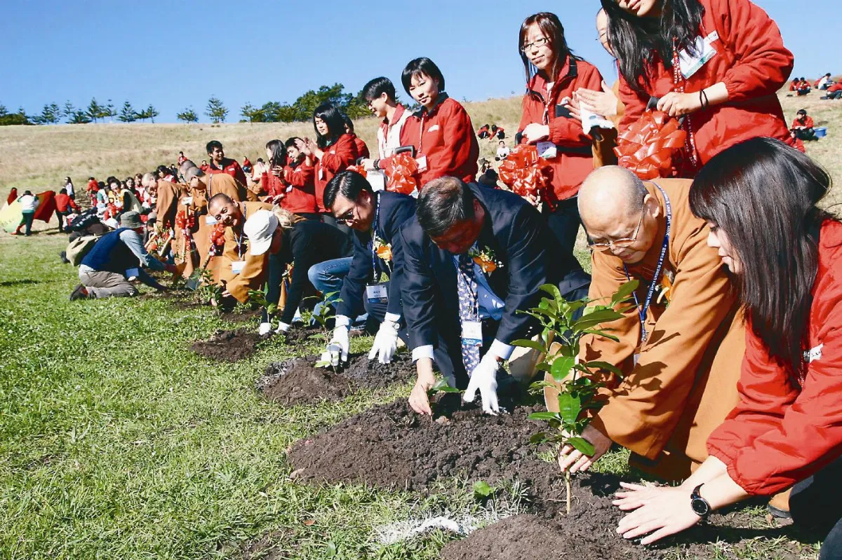 提倡環保與心保  共植生命之樹