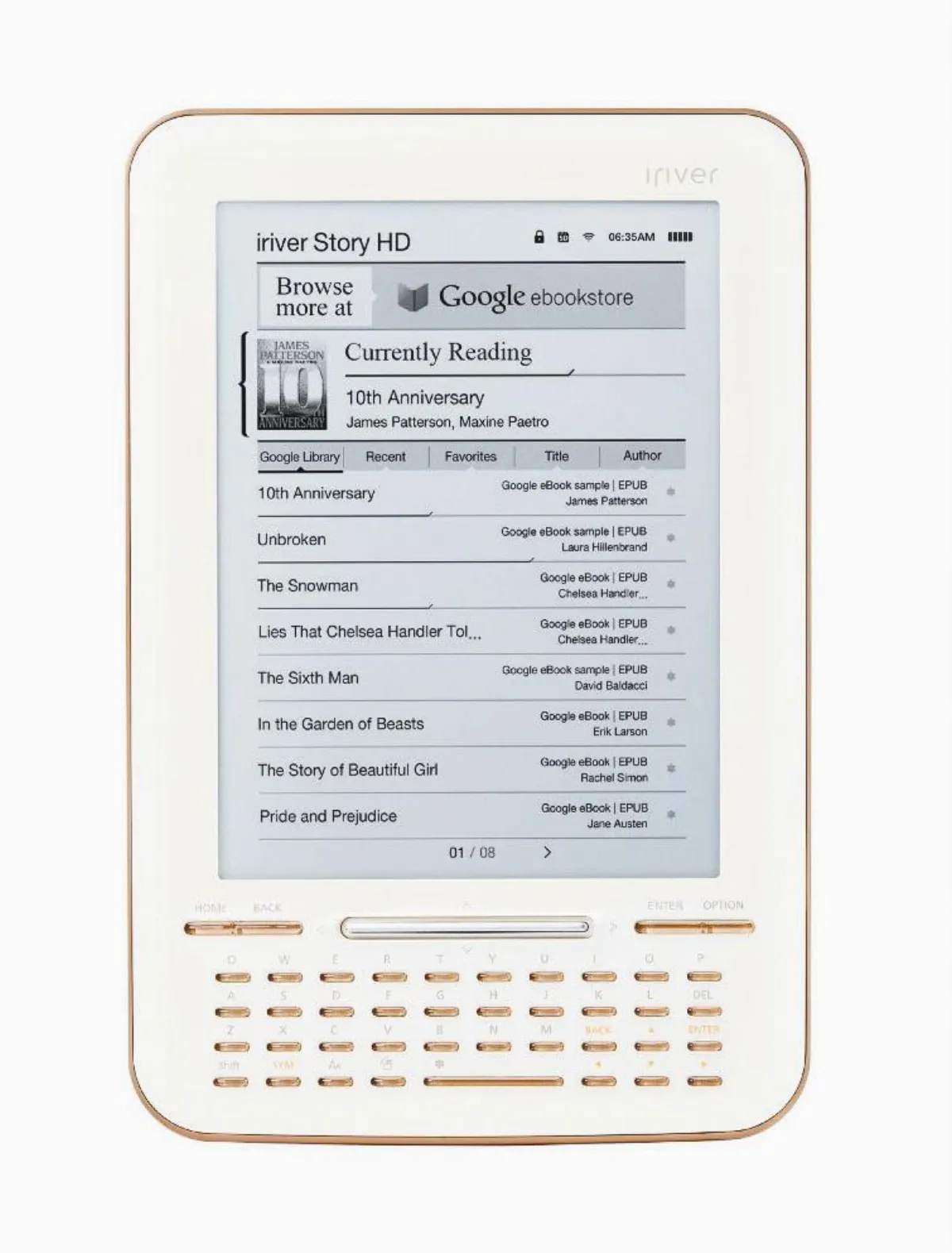 Google電子書 17日開賣