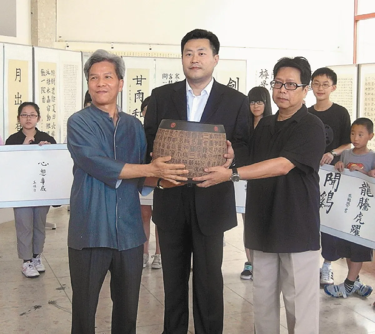 陶刻佛經 創作過程有奇遇
