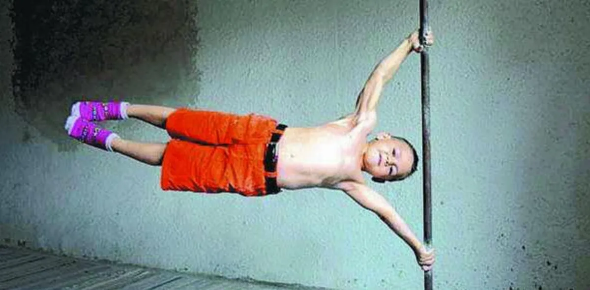 7歲肌肉男 已健身…5年！