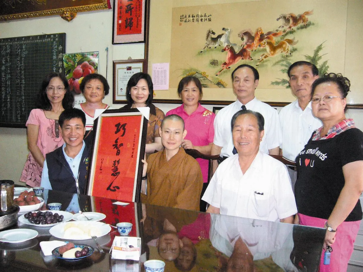 佛館系列活動 南屯里長允諾參加