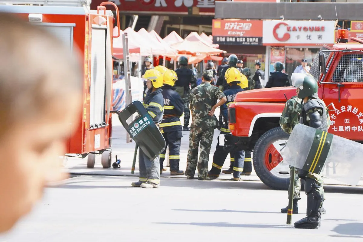 喀什街頭連2亂 新疆維穩不手軟