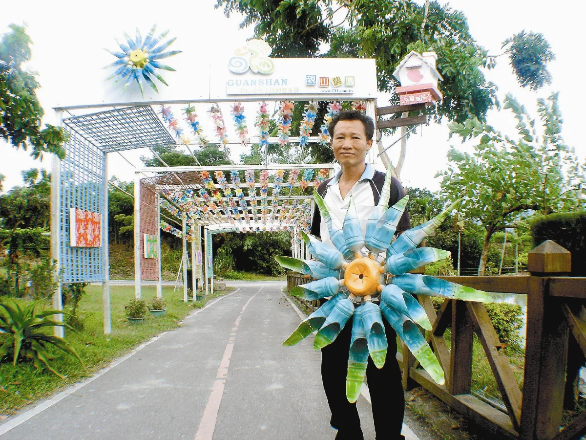 環保風車隧道 遊客驚豔