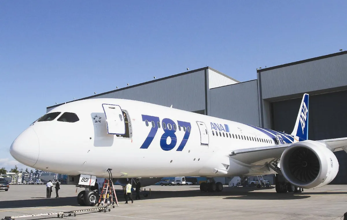 完成試飛測驗 夢幻787 準備交機