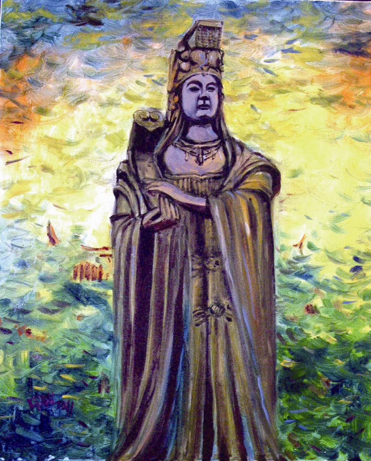 【百年一裸‧邱傑油畫創作個展】    天后宮慈光