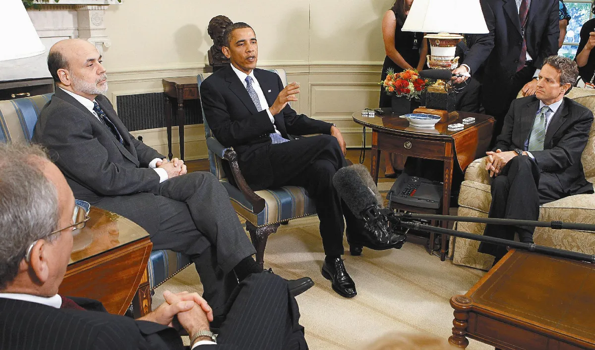 憂經濟前景 3巨頭白宮會商