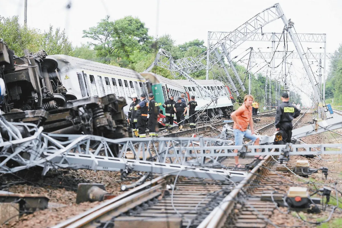 波蘭火車出軌 4死
