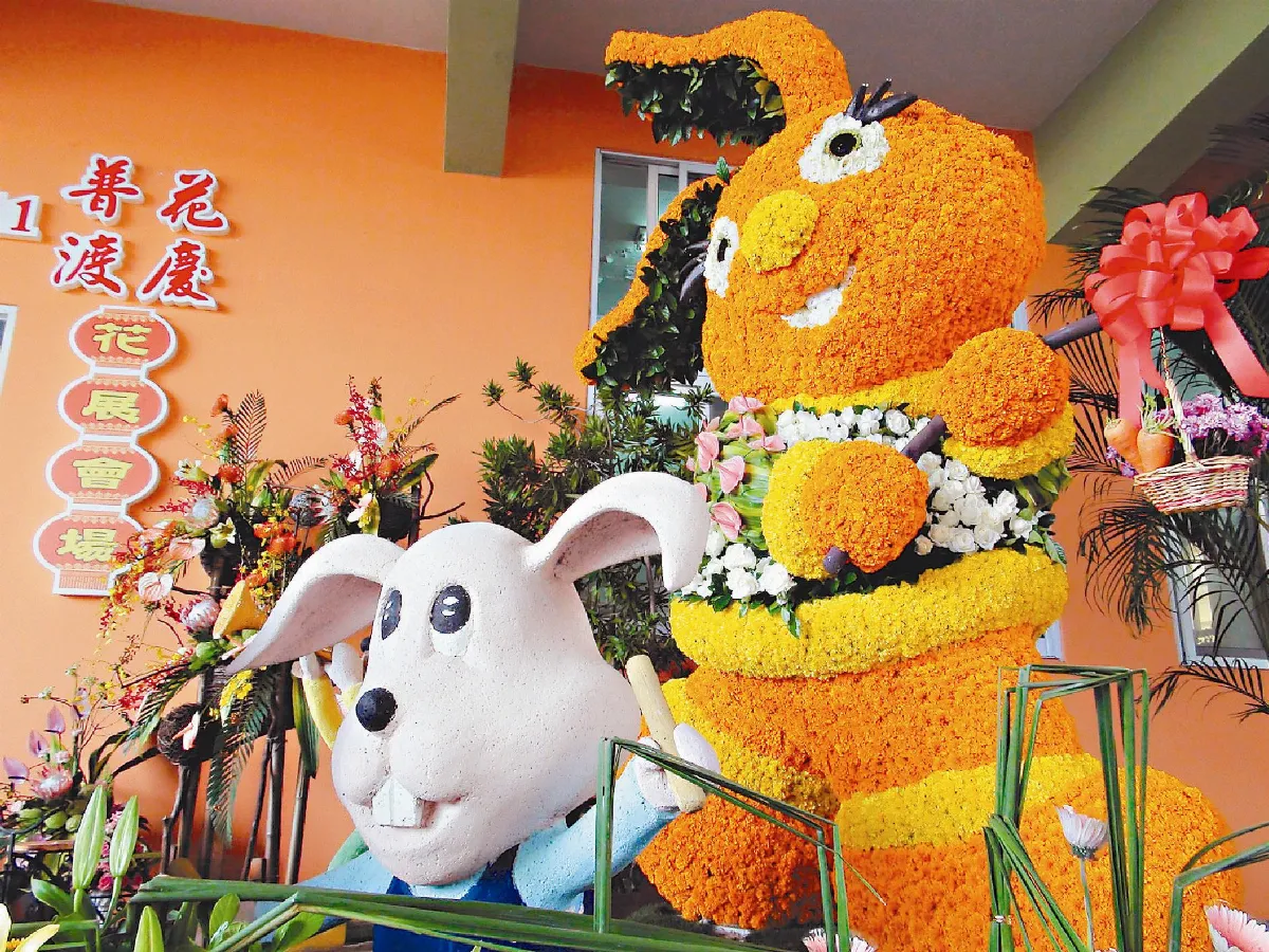 花卉祭祀普度