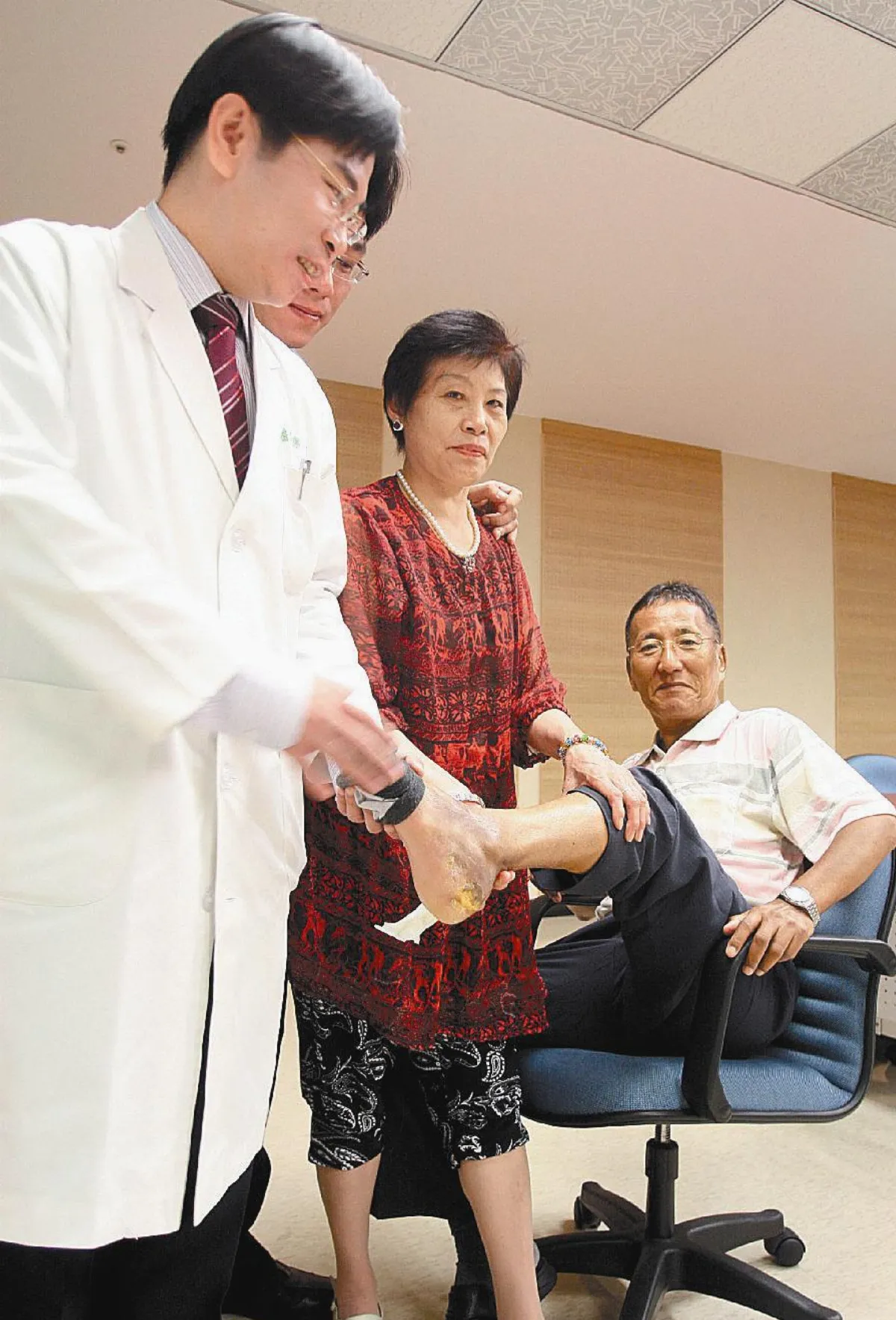 糖尿病足部傷口 速就醫免後患