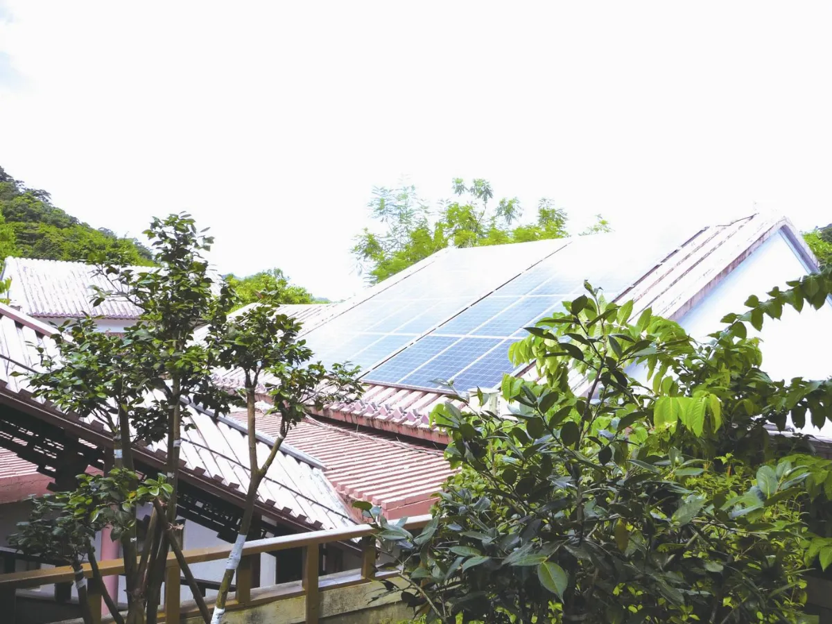 認識太陽光電四合院屋頂上的陽光捕手坪林茶業博物館