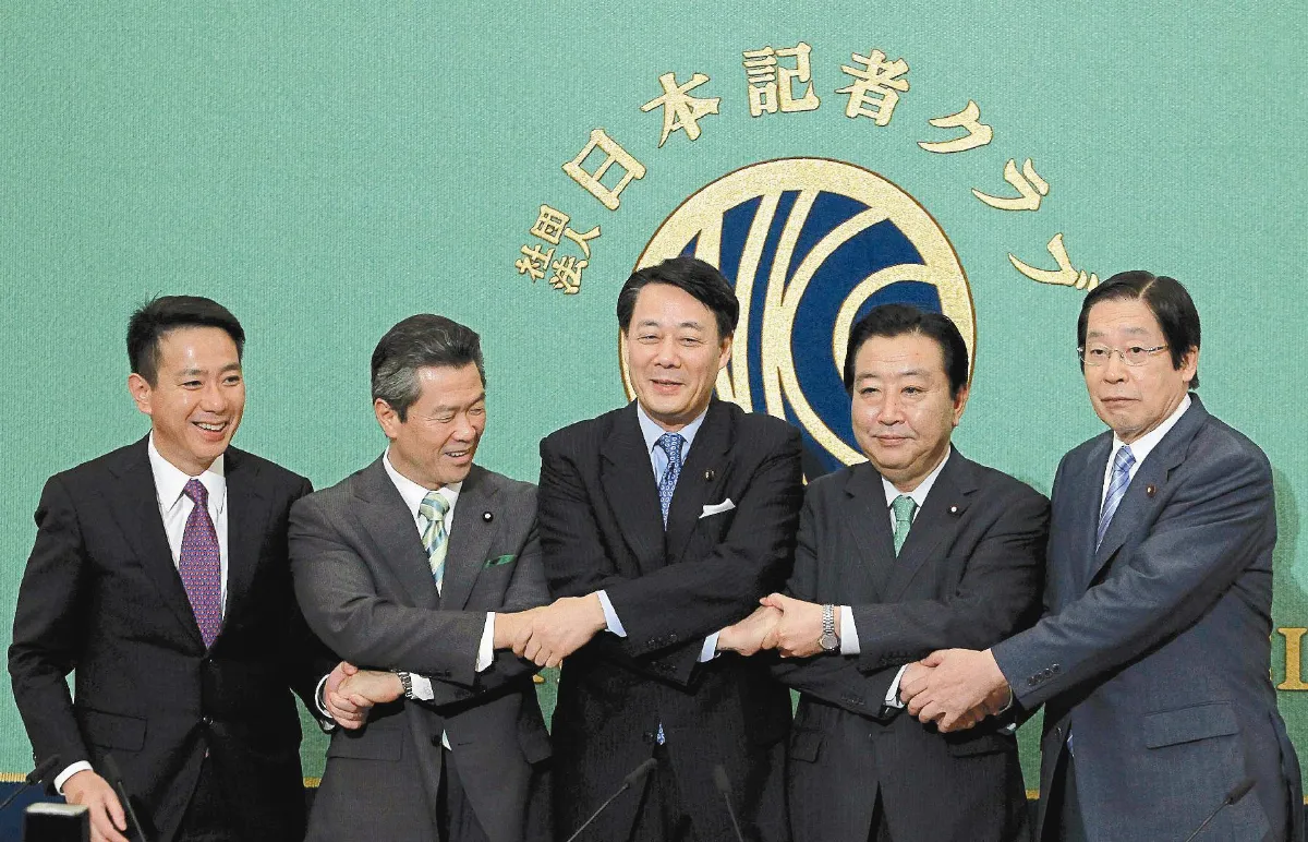 日執政黨魁選舉  5人角逐中國通海江田 有望接日相