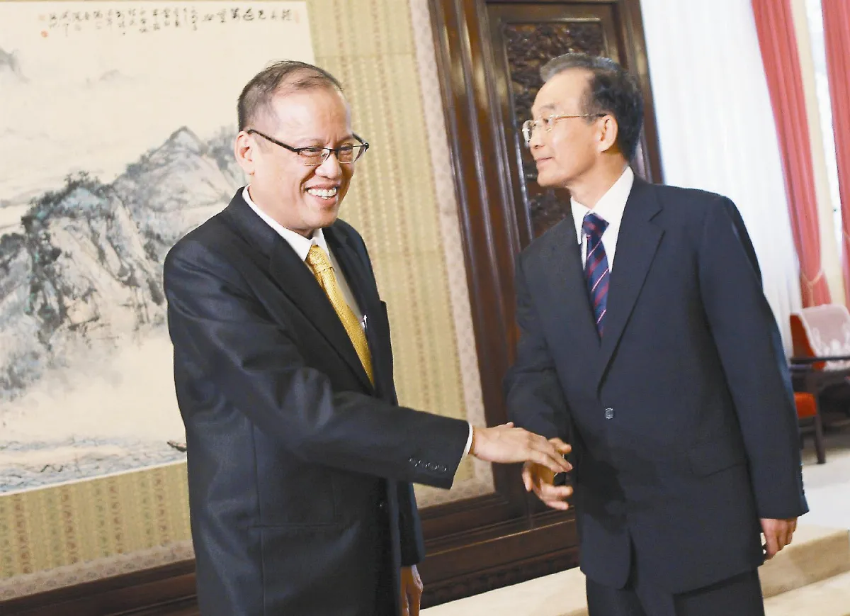 菲總統在陸招商 盼維持南海和平