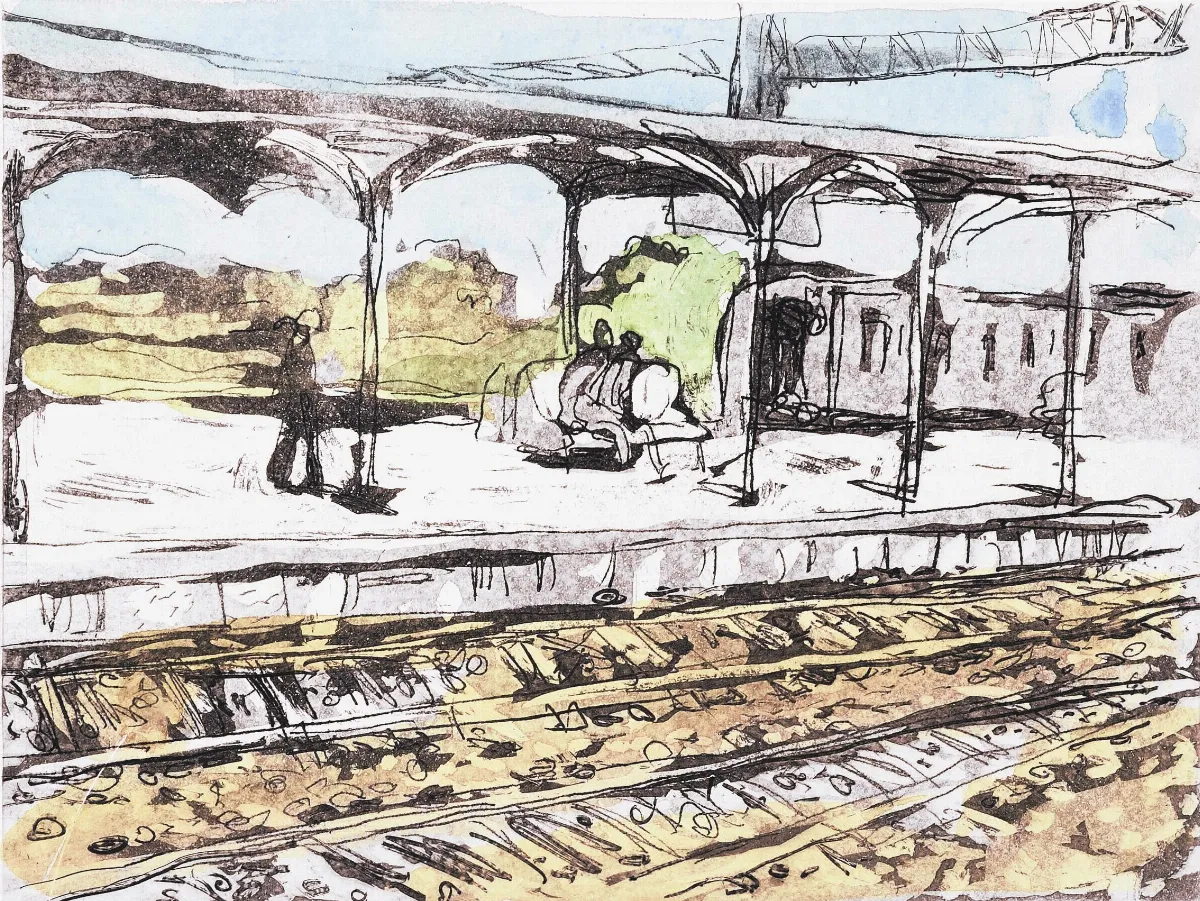 72歲雷驤 挑戰銅版畫