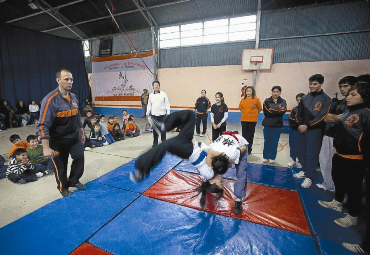 傳授武術 陶冶青少年