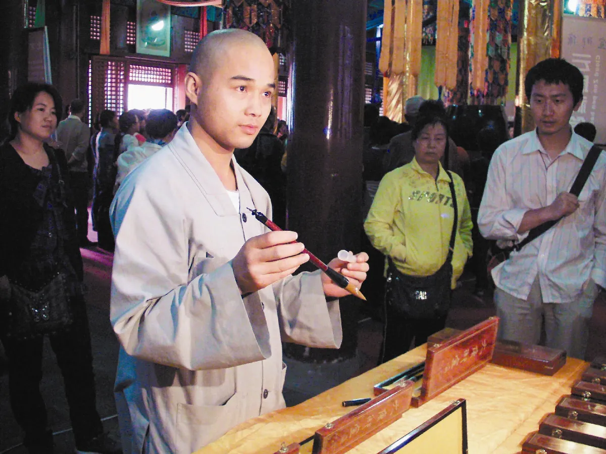 雲居寺護生 研發素筆贈寺院