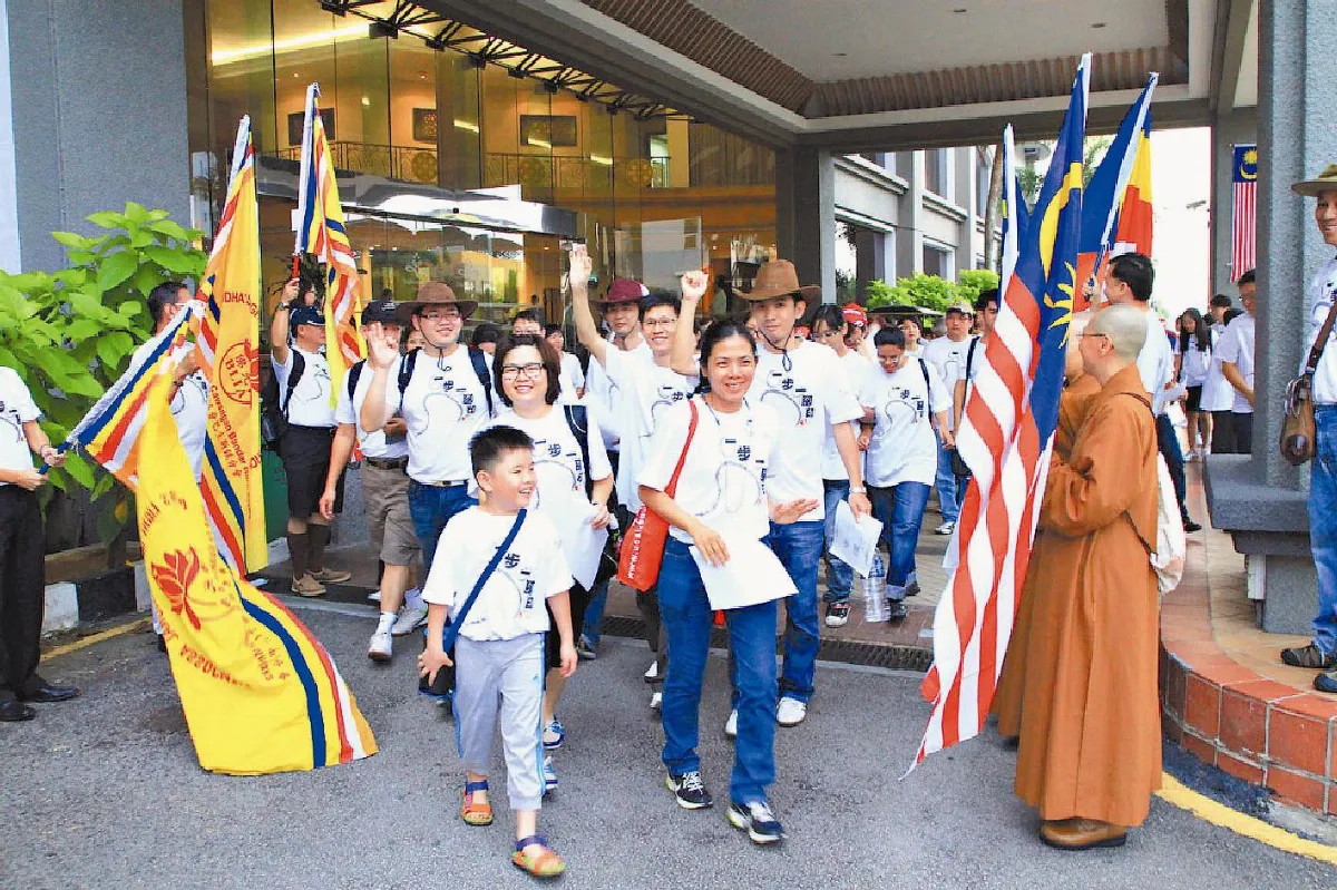 大馬佛光人徒步尋寶