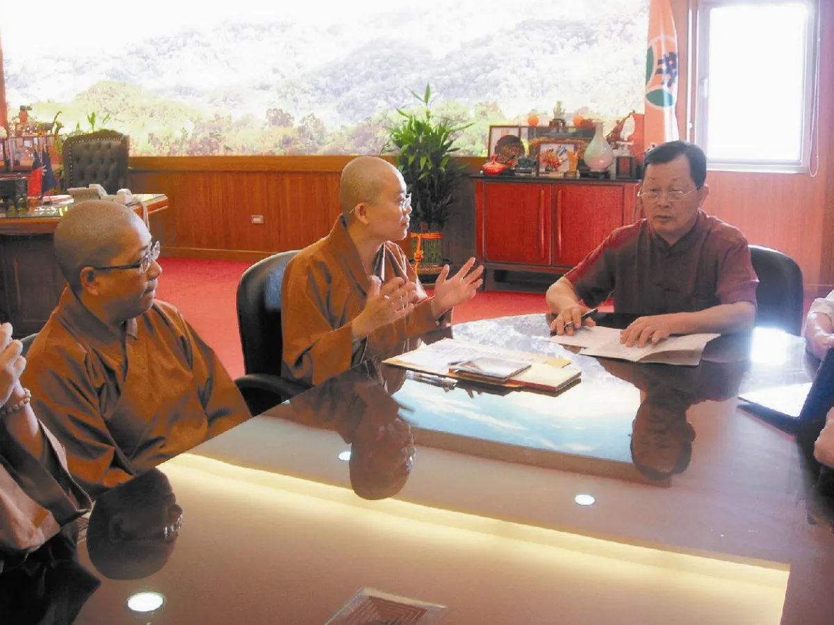 佛館落成活動 苗栗縣長允諾參加