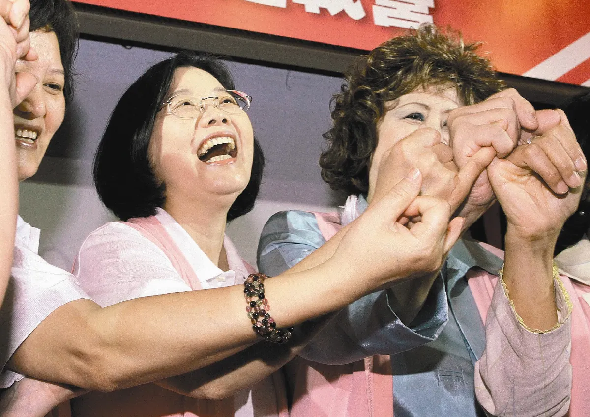 綠營：主打台灣第一女總統