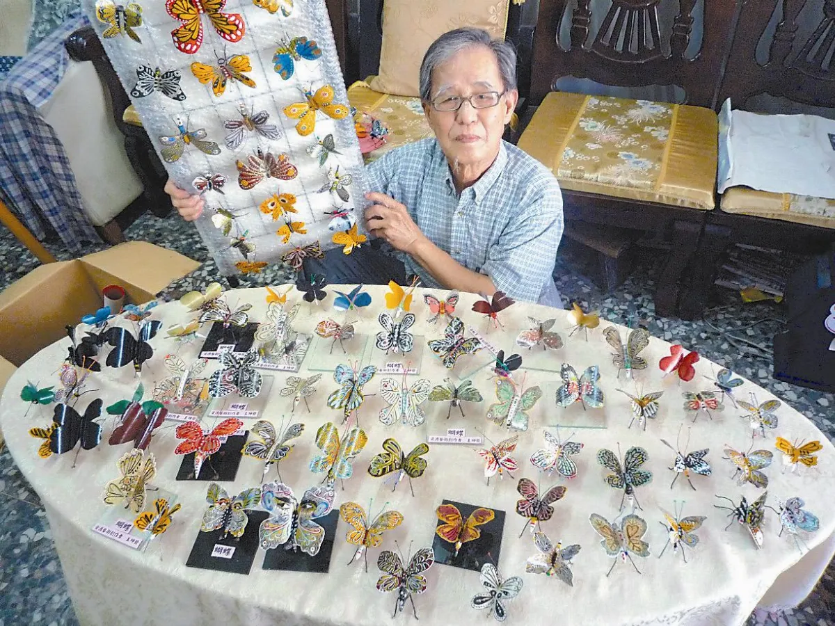 【社區部落格】環保材料 創作彩蝶世界