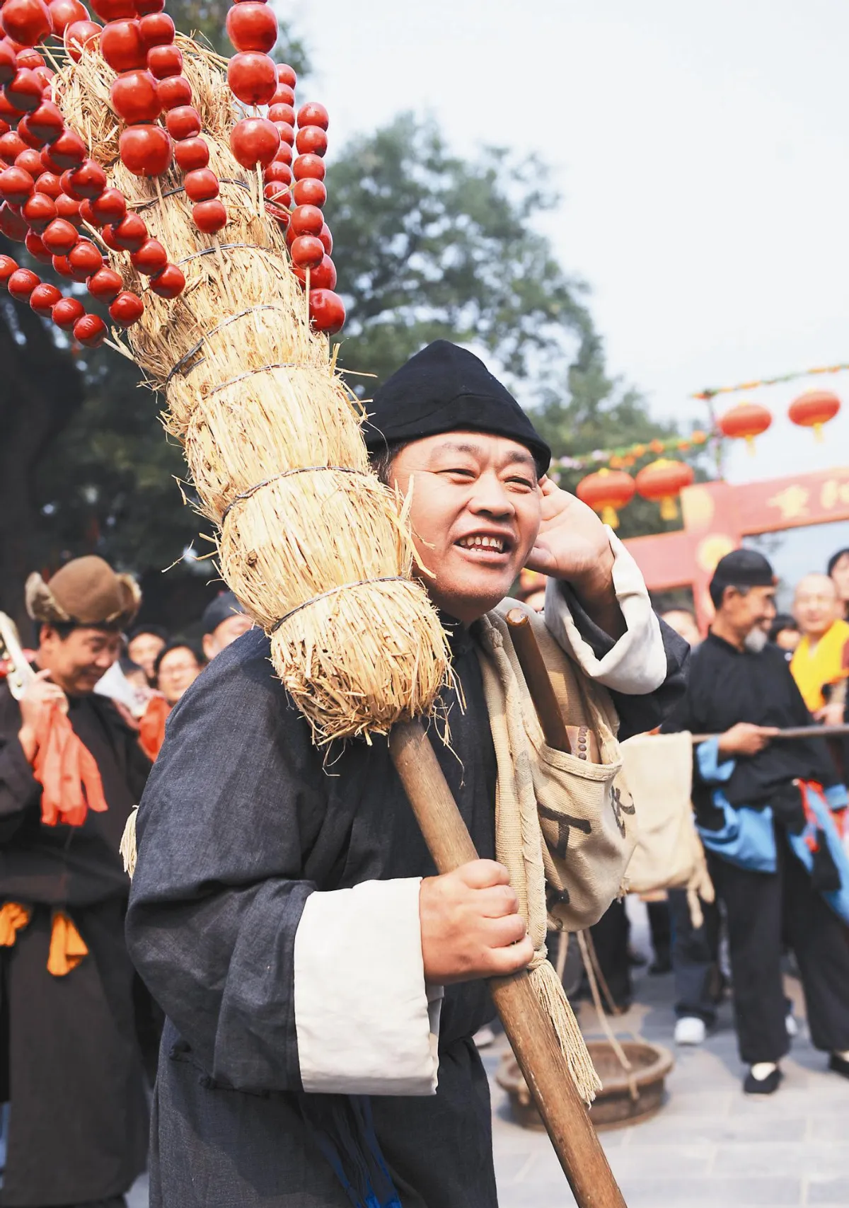 老北京「吆喝」慶重陽