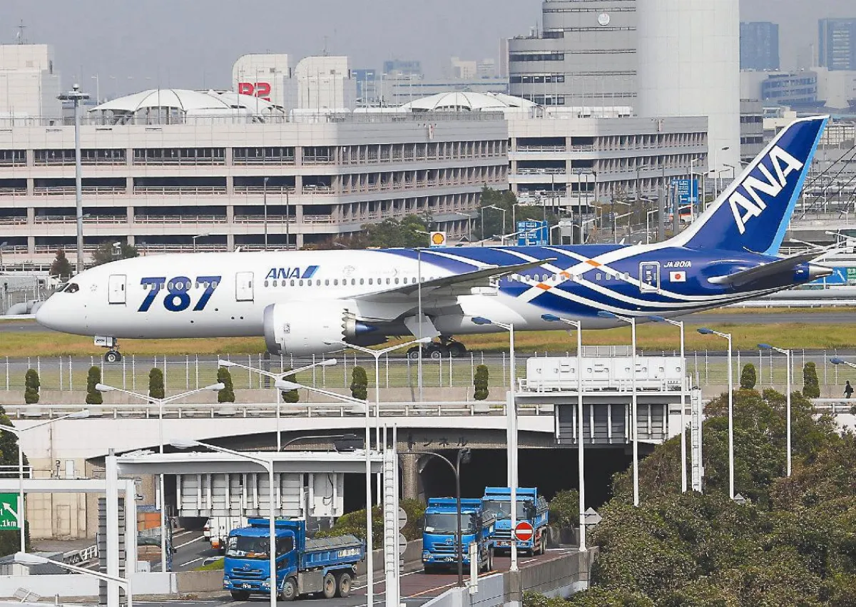 787抵日 10月先飛香港