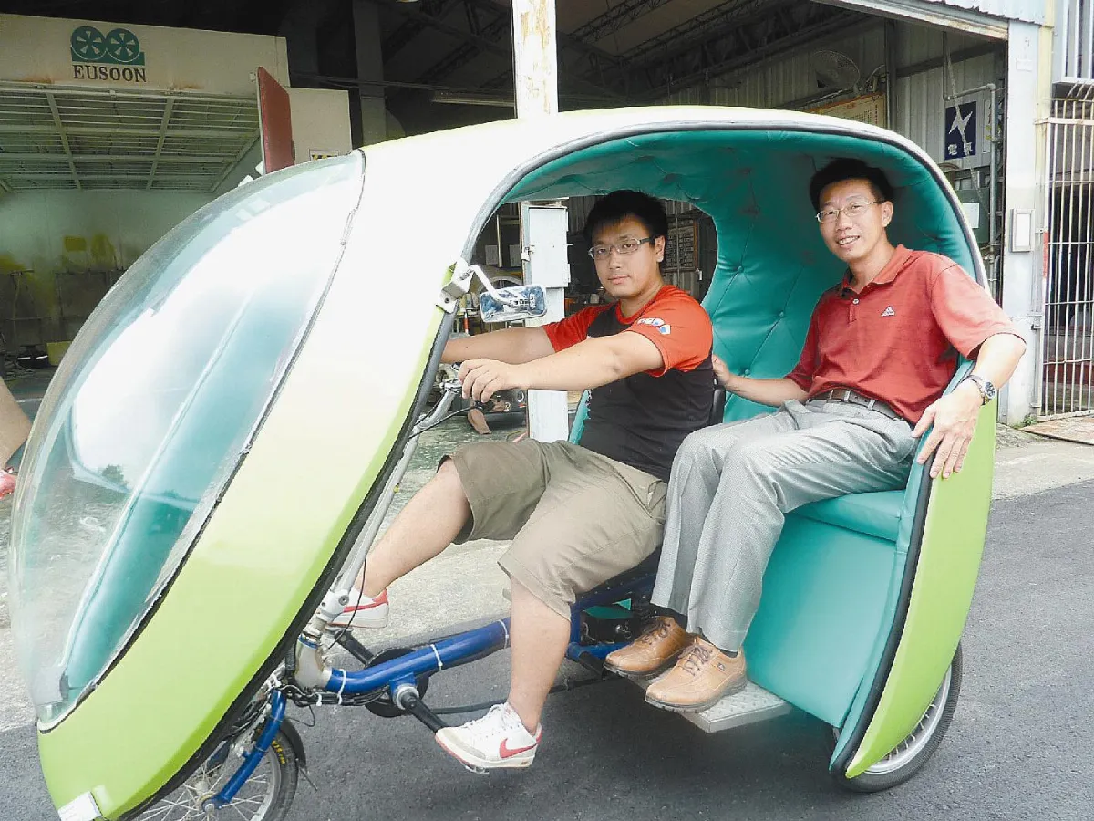 俏皮椰殼車 造型搶眼