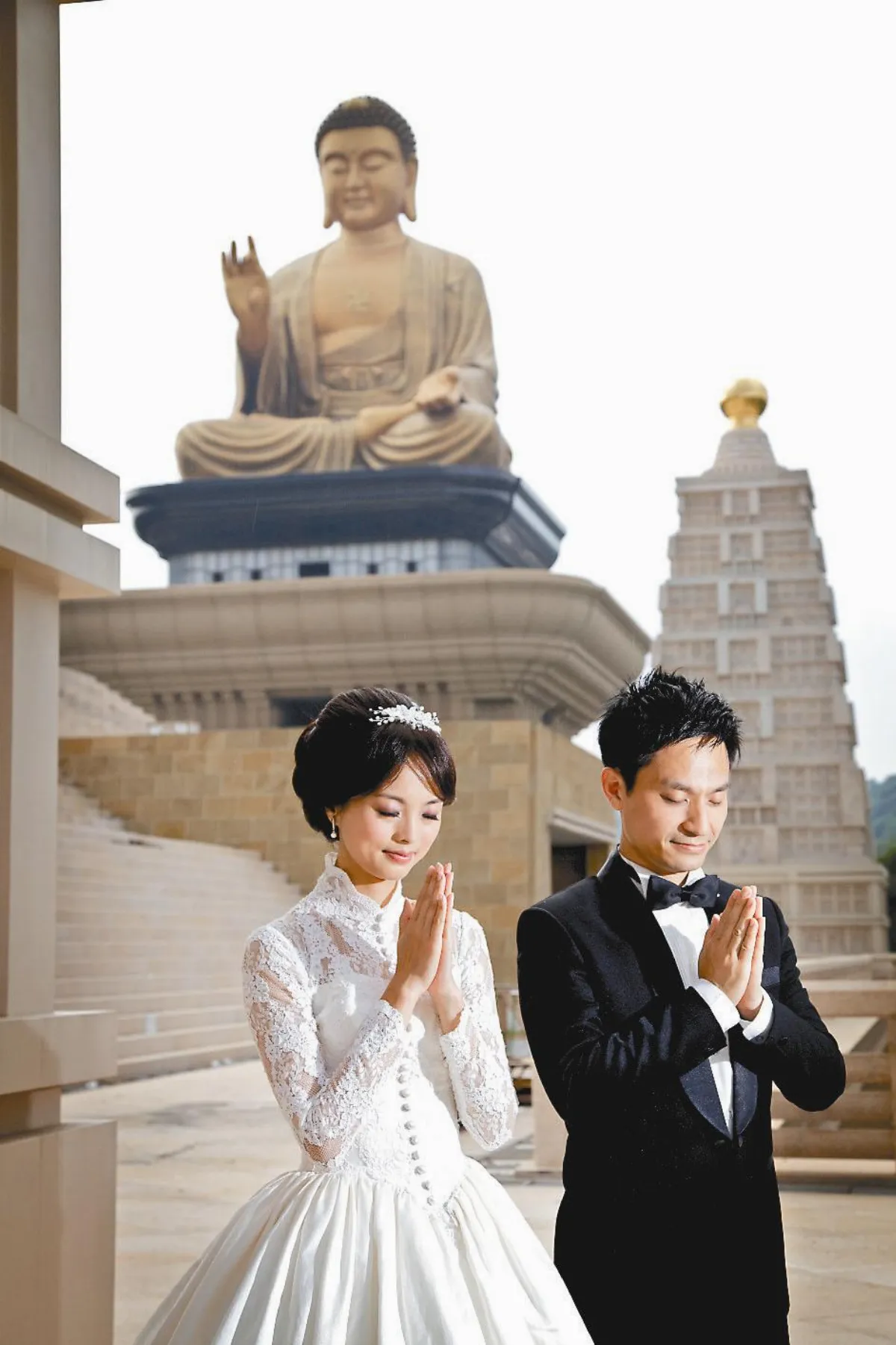 蔬博最後一天 佛化婚禮秀壓軸