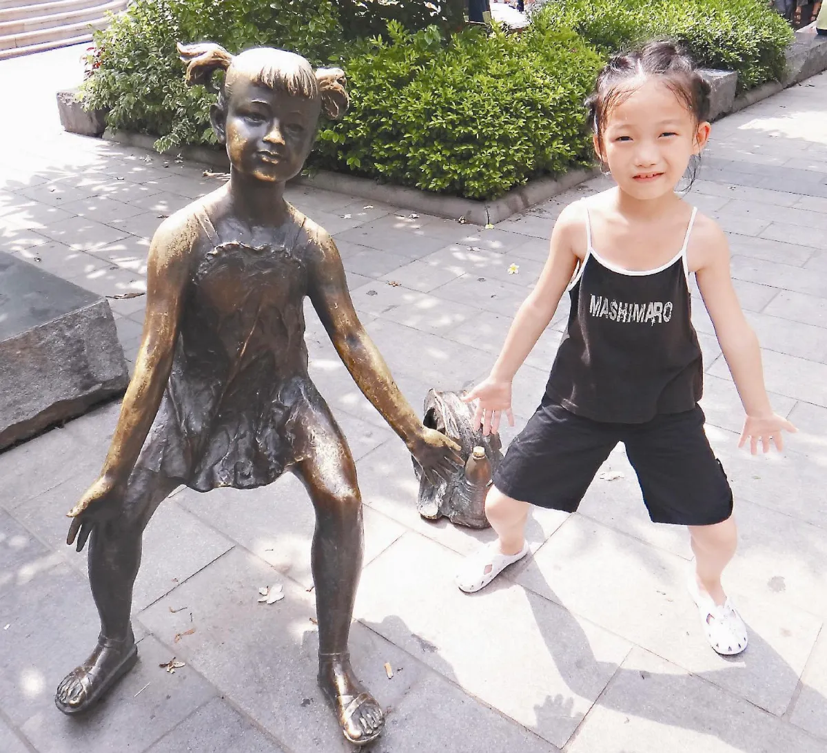 【生活快門】銅雕．童趣