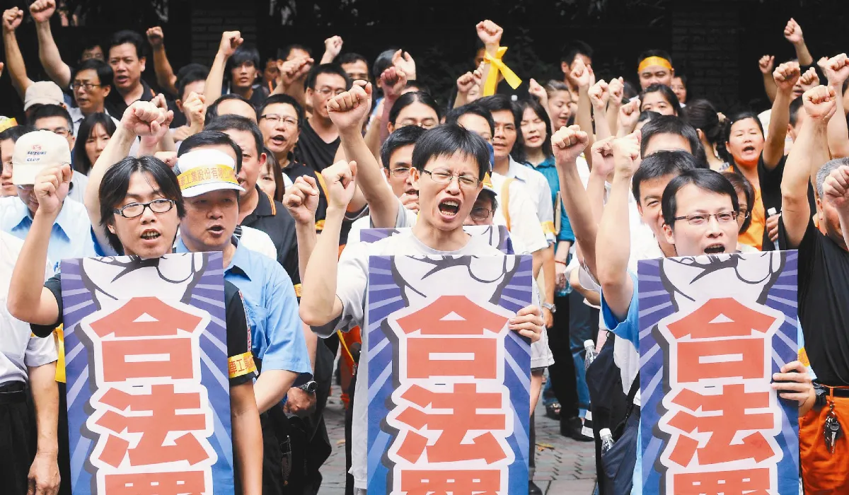 新勞動三法上路頭一遭老闆欠薪 太子汽車員工罷工