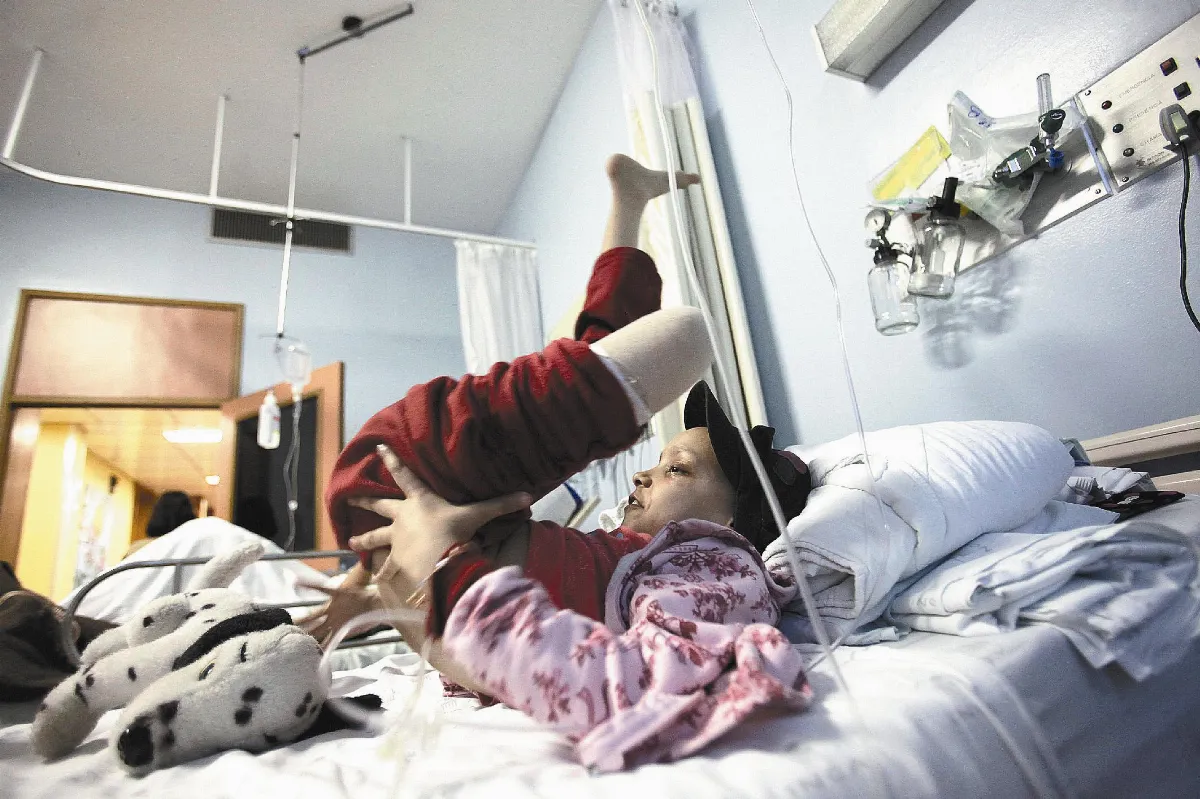 10歲女童勇敢抗癌