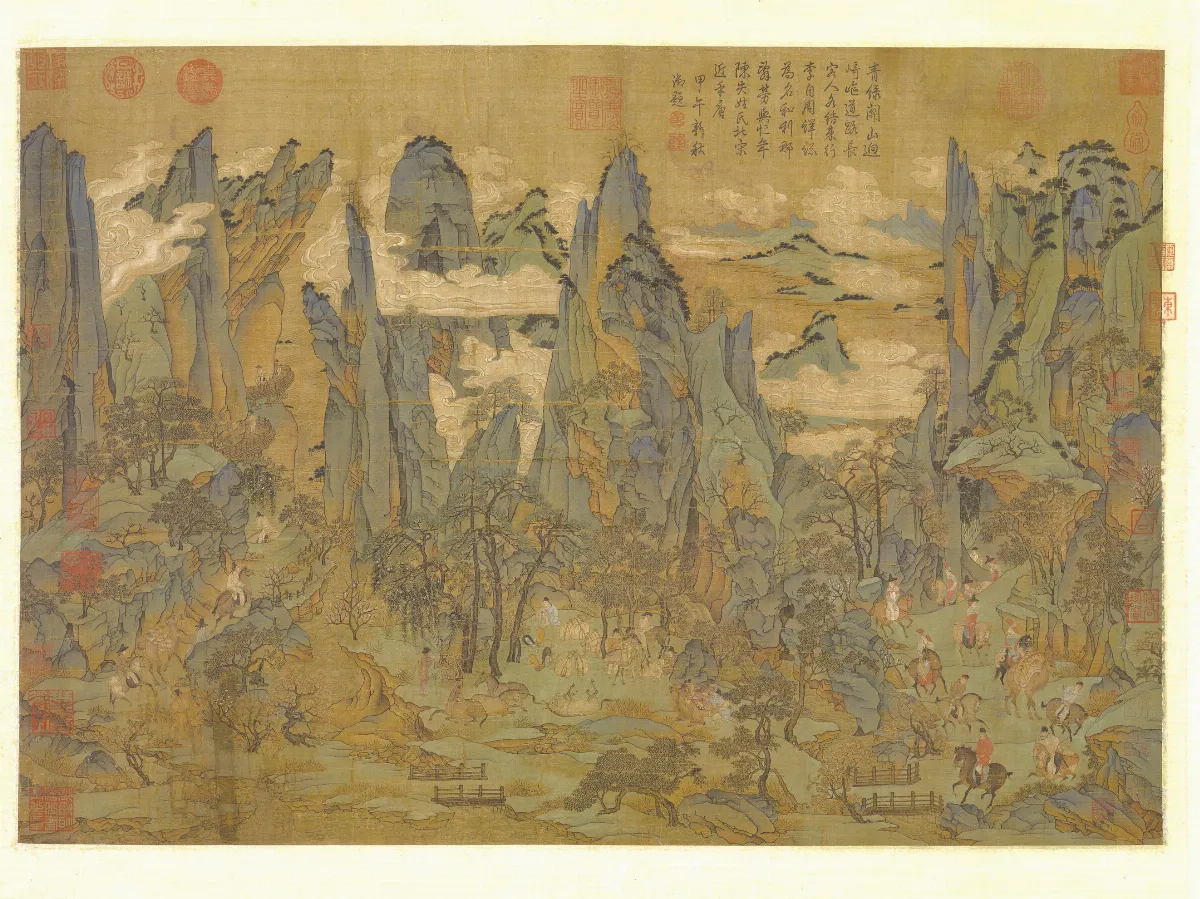 【精彩100 國寶總動員】唐人‧明皇幸蜀圖