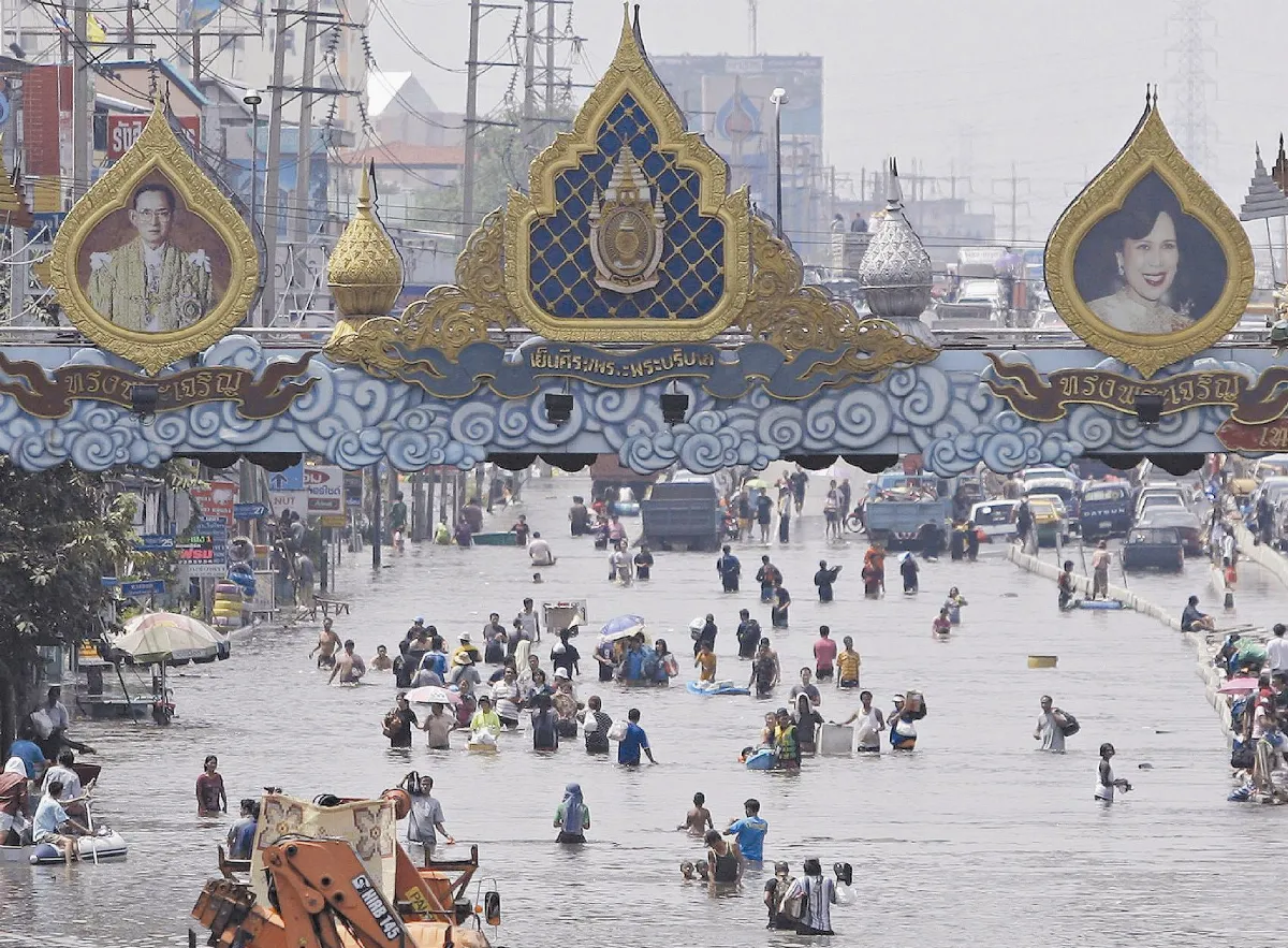 洪災嚴重 泰國放3天惡水假