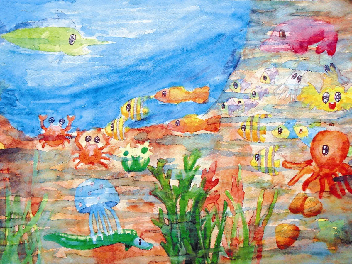 快樂塗鴉簿  海洋嘉年華