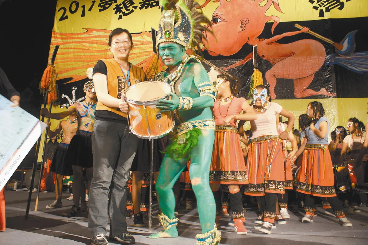 瑪家森巴鼓舞 展現原民熱情