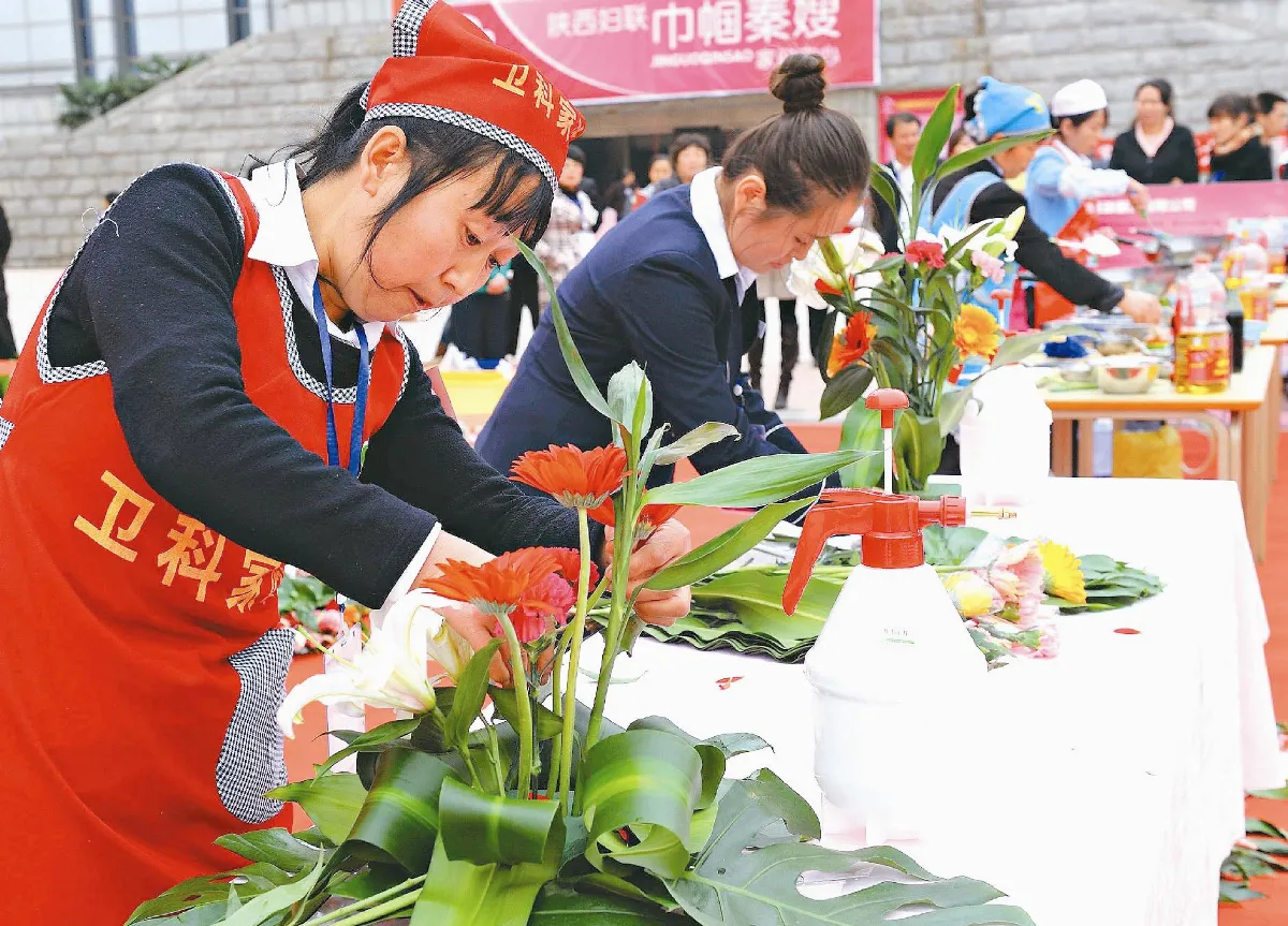陝西秦嫂杯  家政比一比