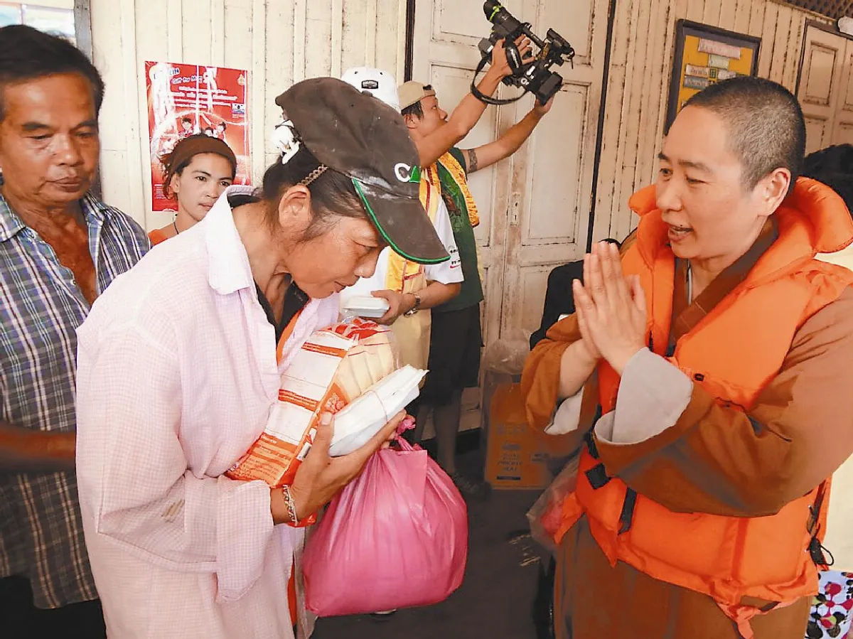 佛光救援隊 前進泰國重災區