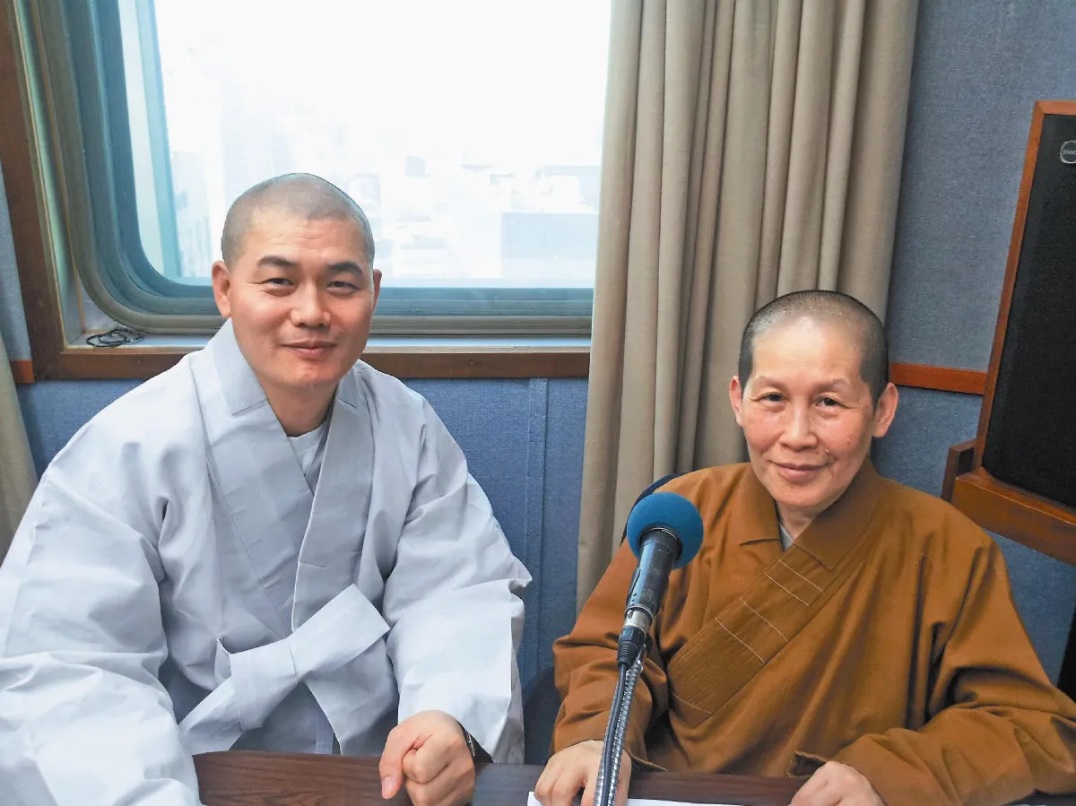 韓佛教電台 邀台灣法師談音樂布教