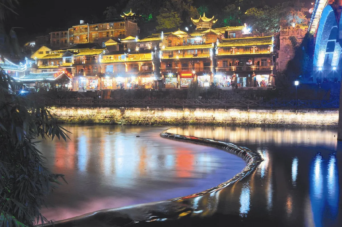 鳳凰古城  夜色醉人