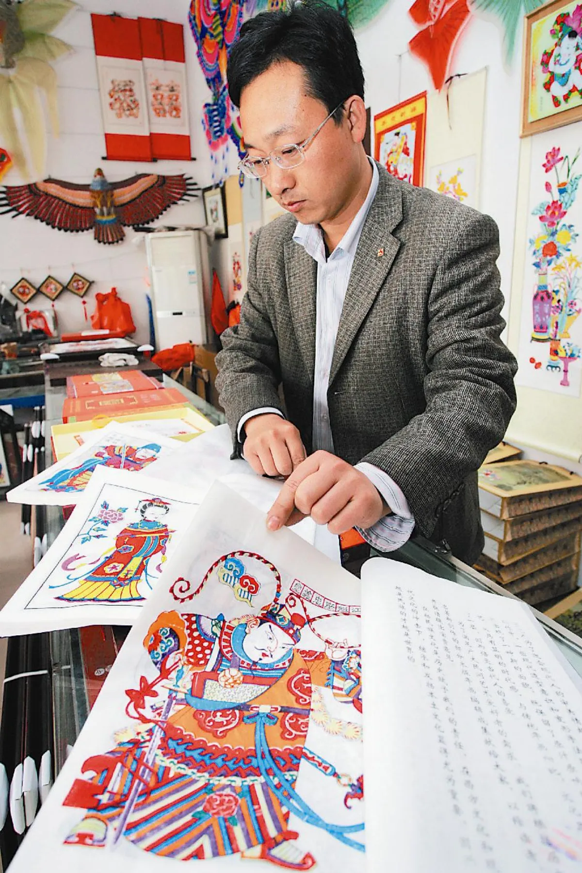 木版年畫傳承有人