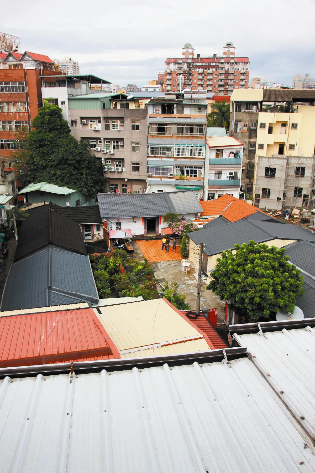台中鬧區 藏三合院