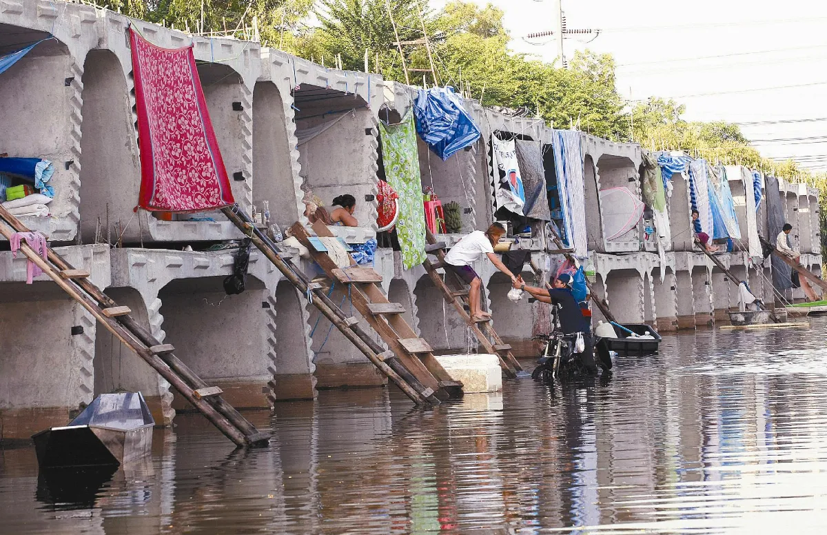 以防波塊為家